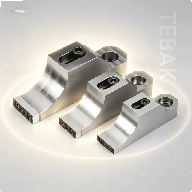 TEBAK TOK Side Vise Frog Clamps M6 M8 M12 M16 Flat End Fixture Clamp CNC Milling Center Workholding Fixturing