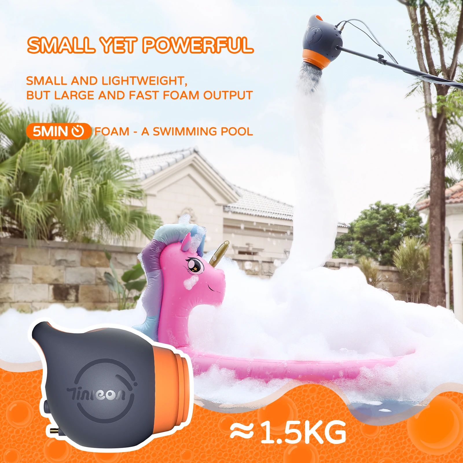 Foaming Machine Pool Party Event Fog Foam Machines For Sale Buy Foam