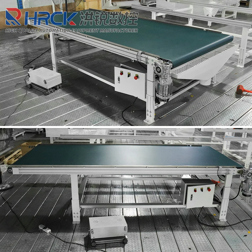 Hongruiyi operates the feeding machine of food-grade aluminum profile belt conveyor