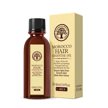 Morocco Hair Argon Oil Essential for Beauty & Care Nourishing Shine & Smooth Dry Hair Moisturizing & Repairing Damaged Hair