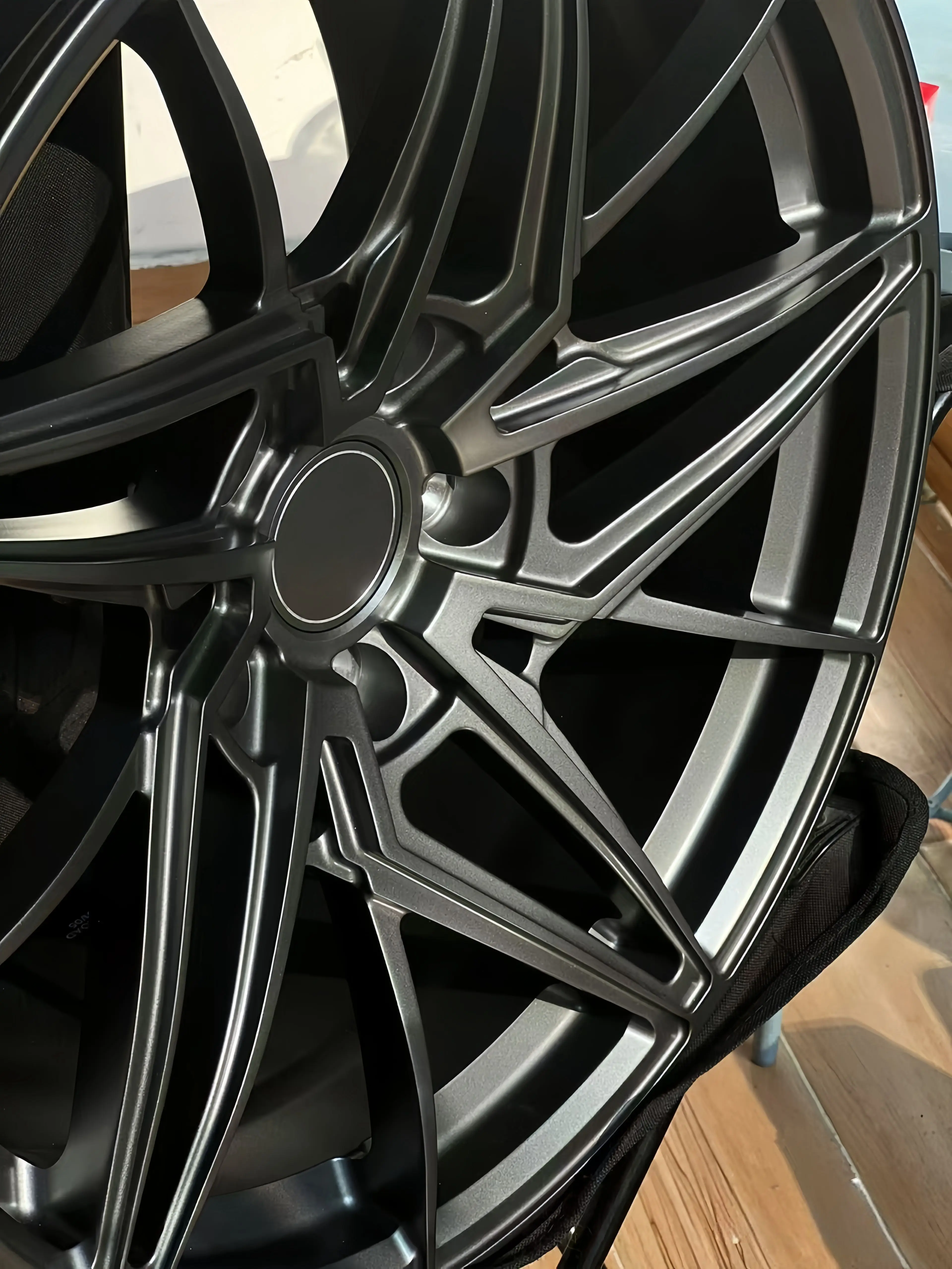 XINLAI Hot 1 Piece Forged Brushed Polished 5x120 5x112 5x114.3 18 19 20 21 22 Inch Wheel for Racing Car Wheel - Image 4