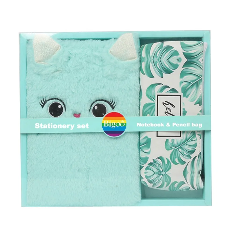 Candy Color Set of Stationery Set with Assorted Pieces in Box Package Customized for Office and School Gift Promotional