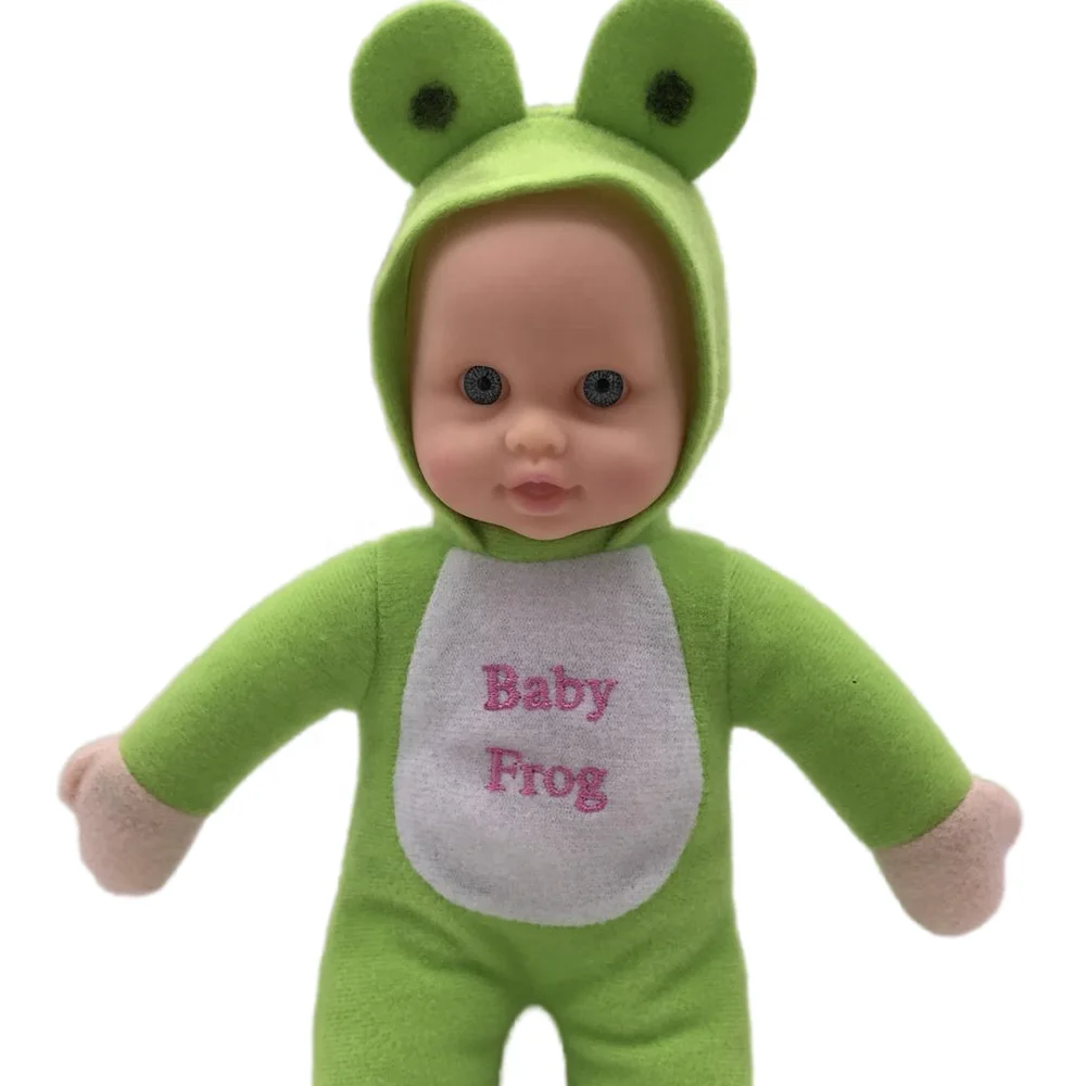 adorable animals custom design 8 inch vinyl fabric soft boby