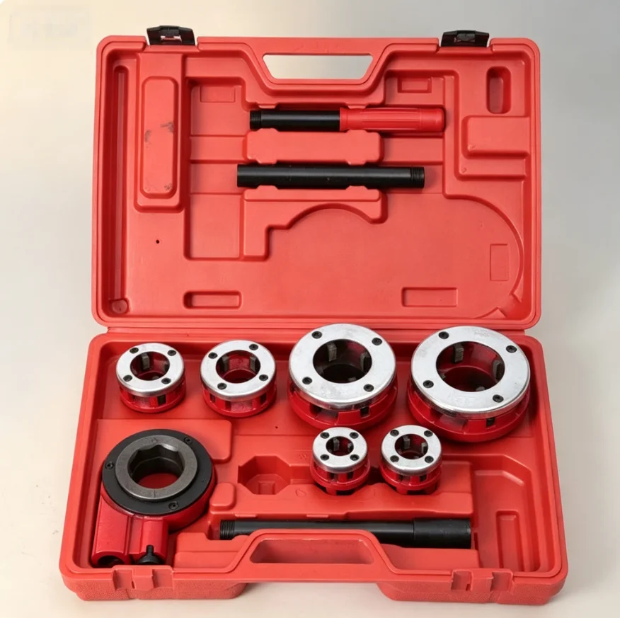 TEBAK Portable Handheld Electric Threading Machine | Small High Efficiency Wire Threading Equipment
