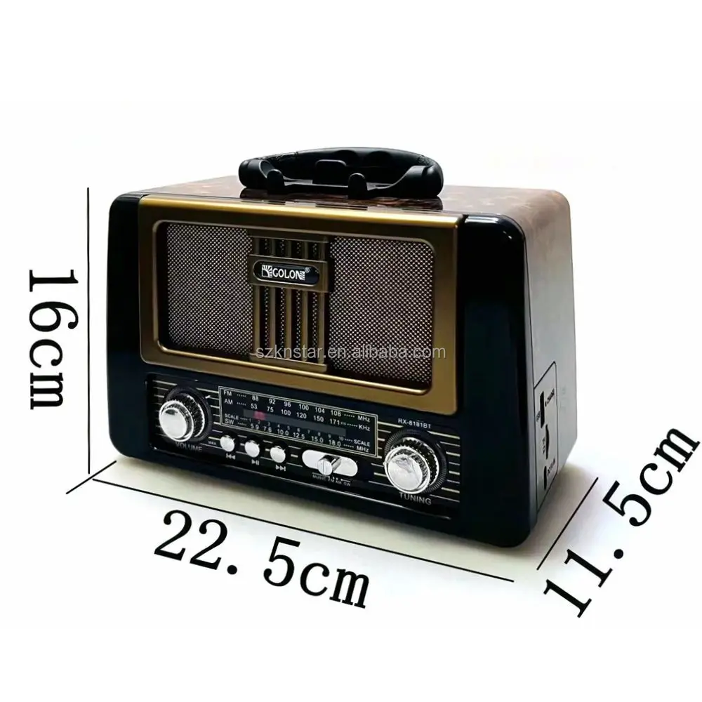 Comprá Radio Portátil Xion XI-RA28BT AM/FM/BT/USB - Negro - Envios