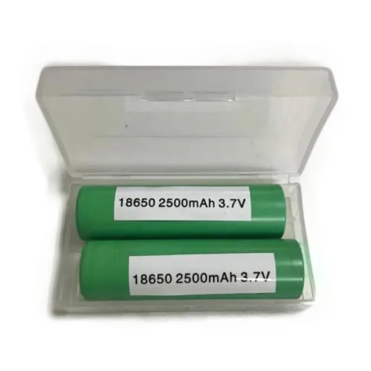 Original 25R 18650 2500mAh 3.7V Rechargeable batteries li-ion battery for Vape
