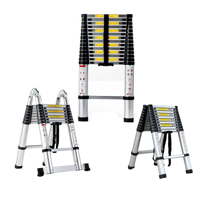 2023 New Aluminium Scaffolding Telescopic Ladders Folding Aluminum ...