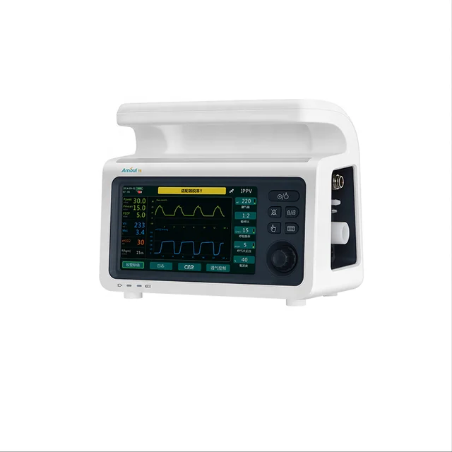 Transport Ventilator Amoul T5 Portable Breathing Device Ventilador De Transporte Machine for Emergency