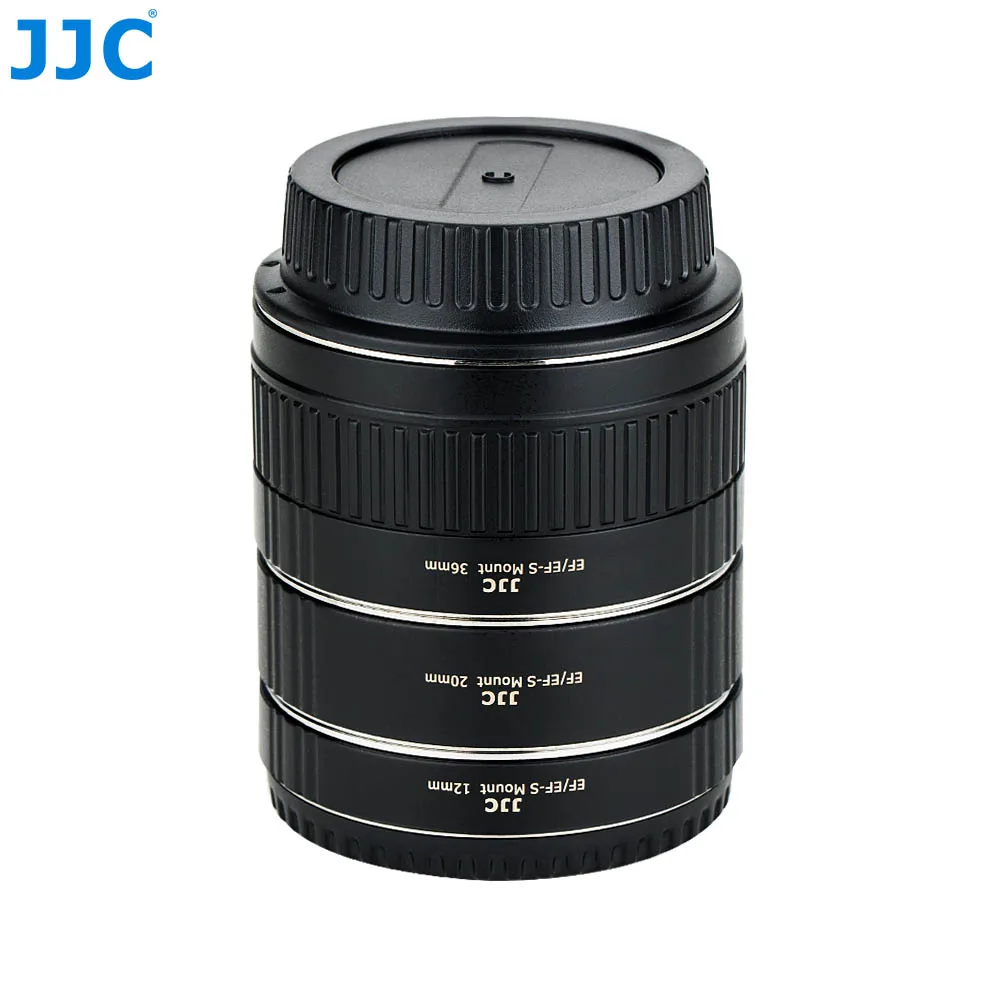 JJC AET-CS(II) Camera Automatic Extension Tube for Canon EF/EF-S Mount, for Macro Photography