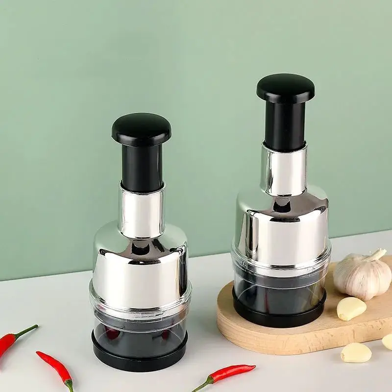 Beeman Kitchen Accessories Multifunction Hand Press Food Cutter Garlic Onion Nuts Grinde