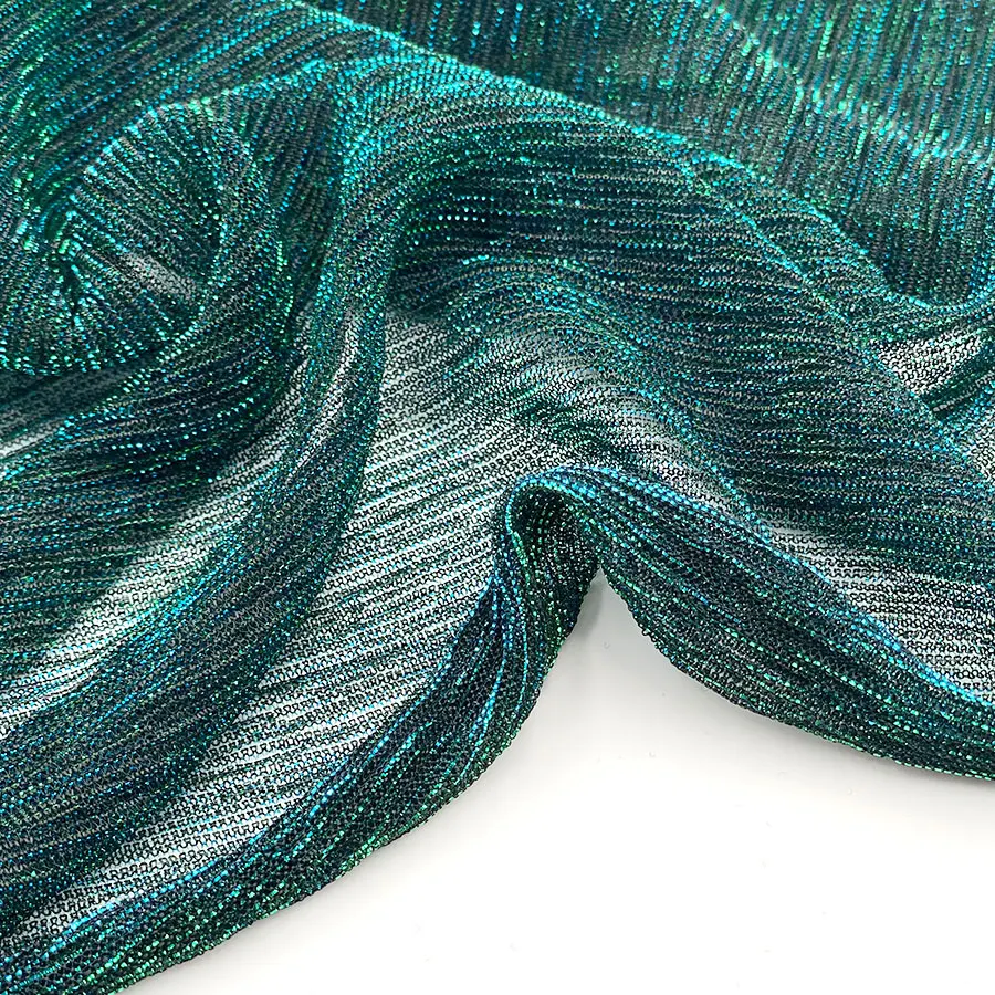 Женский плиссированный шарф из крепа Moonlight, свадебное платье, декоративные аксессуары, модная прозрачная трикотажная ткань из тюля