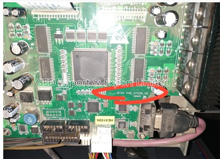 Guangzhou BYHX Control Main Board Double Head DX5 KM1024 Carriage Mother Card for Human Flora Allwin Konica 512  Printer