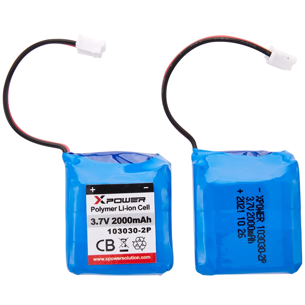 3.7v 2000mah Low Temperature Lithium Polymer Lipo Battery Pack For Wireless Controller supplier