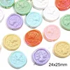 15 perles lapin blanc 24*25mm 10 pièces/paquet