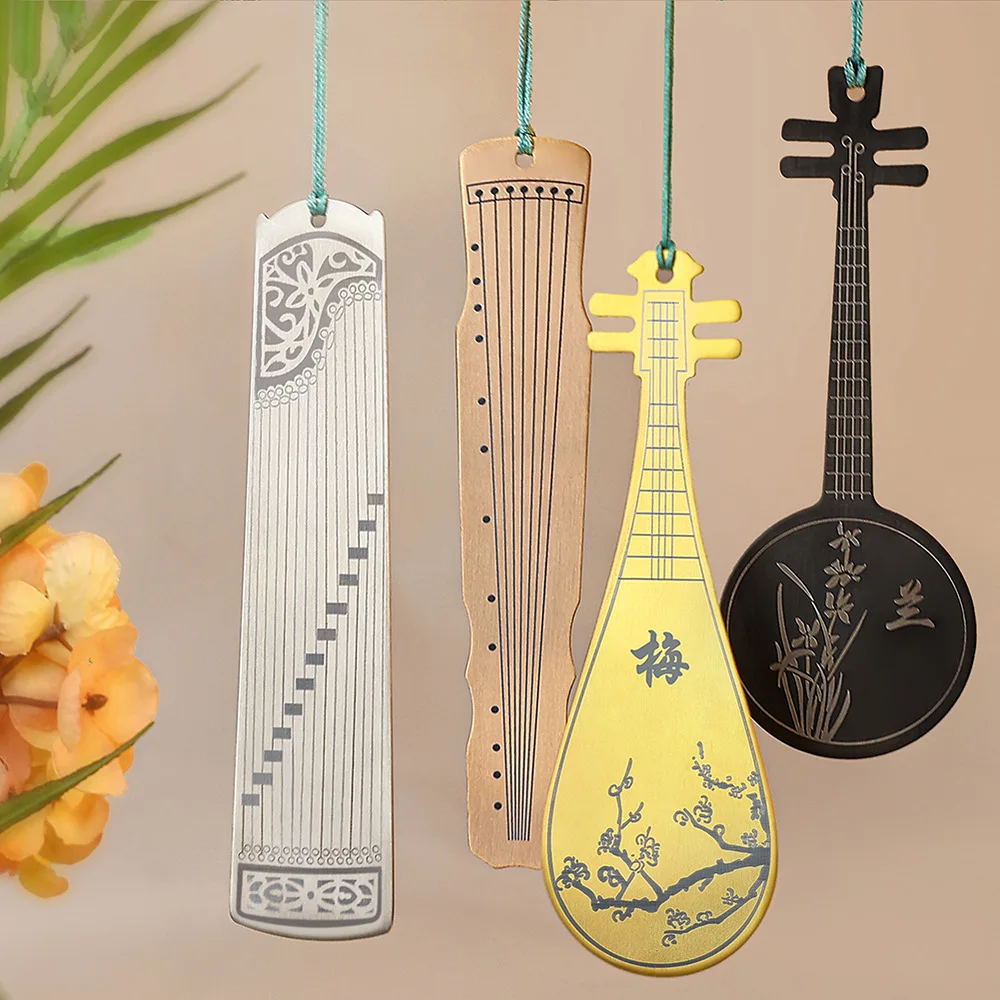 Classical Chinese Style Metal Bookmarks - Literary Gifts