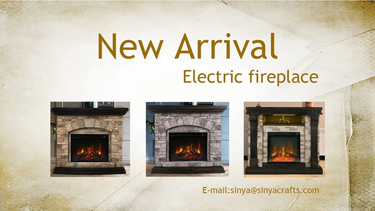 Electric Fireplace, 1500W, MGO - detail 14