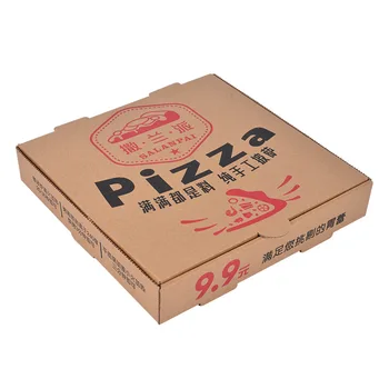 Recyclable Price Customized Logo Colorful Pizza Paper Corrugated Box