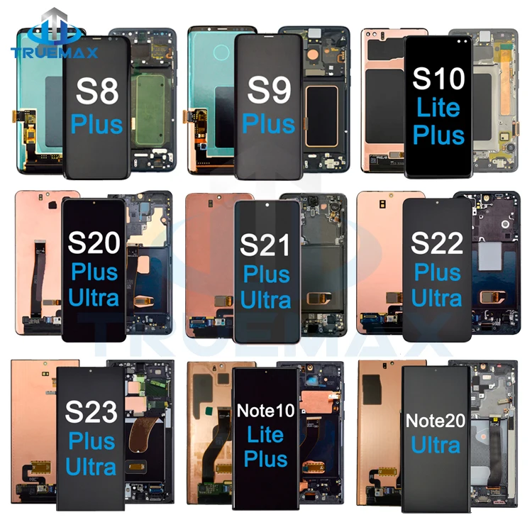 For Samsung S4 S5 S6 Edge S7 S8 S8+ S9 S9+ Plus S10e S10 Lite S20 Fe S20+ S21 S21+ S22 Ultra 5G Lcd Display Screen