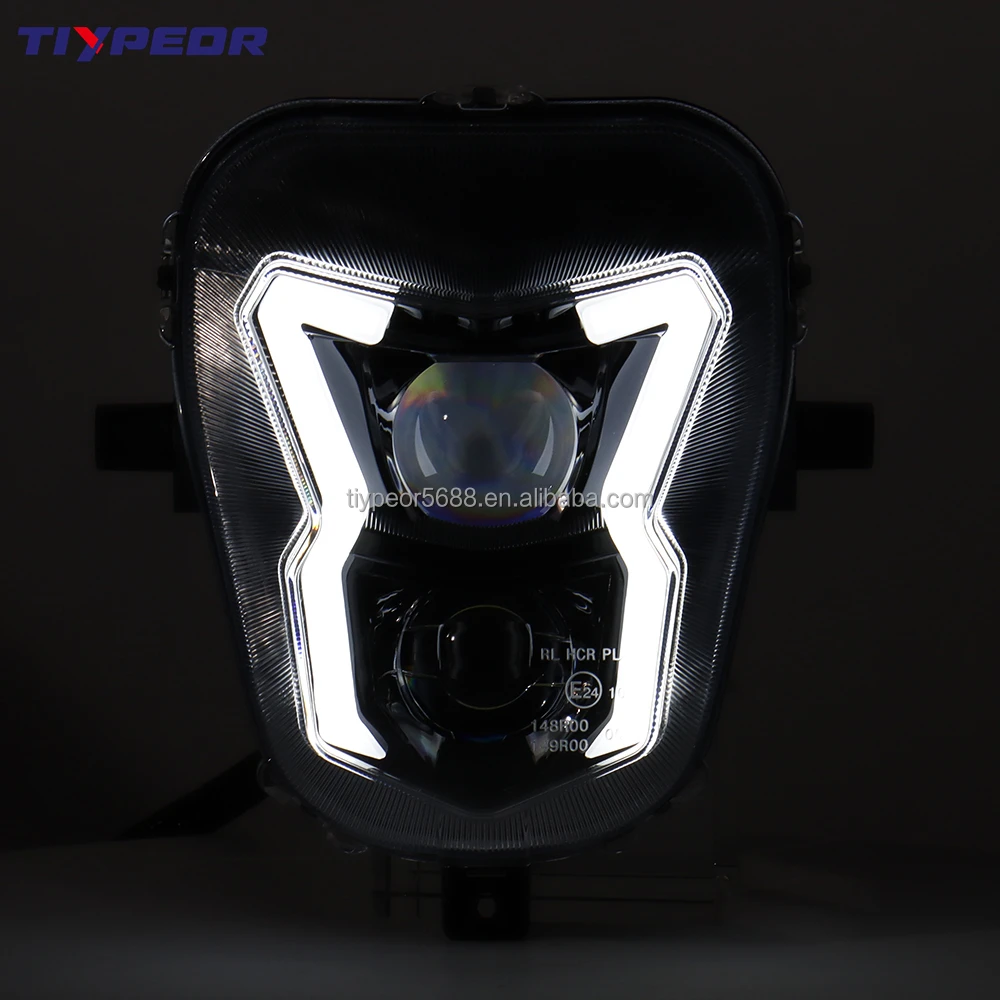 product tiypeor emark motorcycle headlight for crf450l led 12v motorcycle accessories for honda crf450l crf450xr 2019 2020 pit dirt bike-8