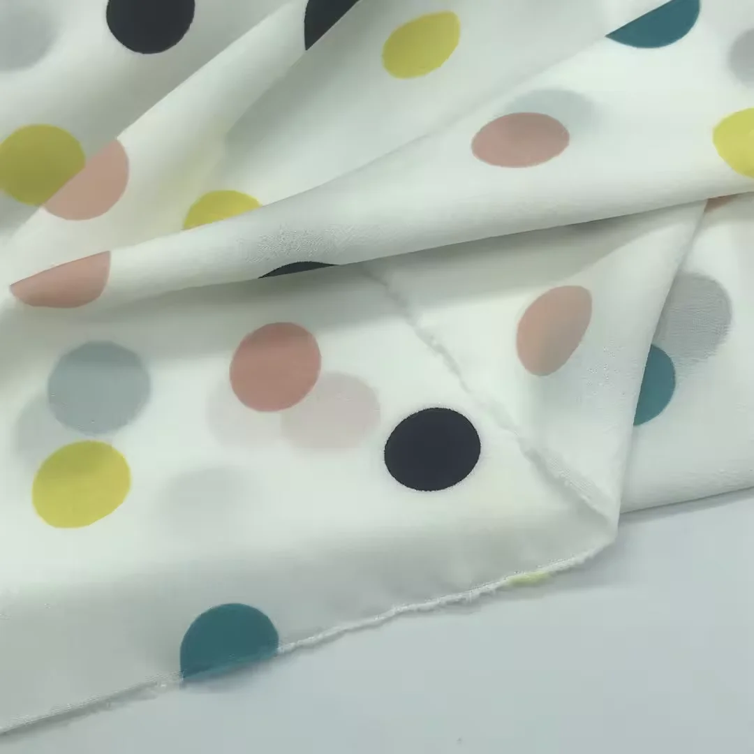 Preiswerter 100% Polyester gewebt 20D+26D75D verbundstoff Seide