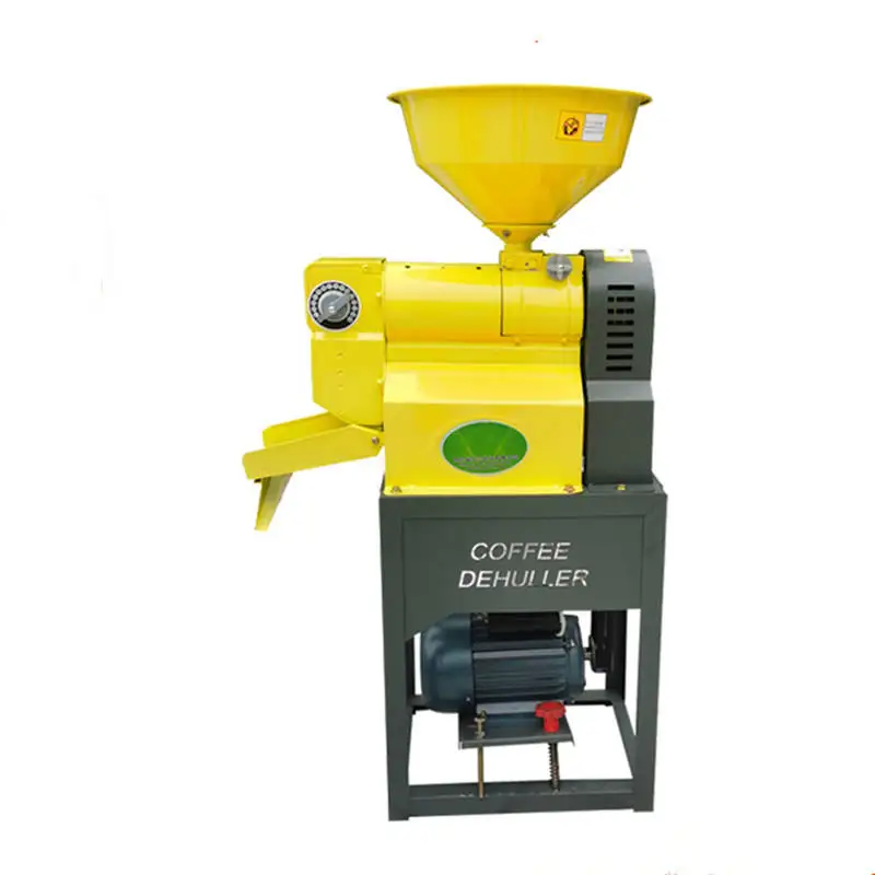 Dry Coffee Bean Peeling Machine Vertical Type Small Coffee Bean Sheller Machine Huller Machine for Coffee Bean