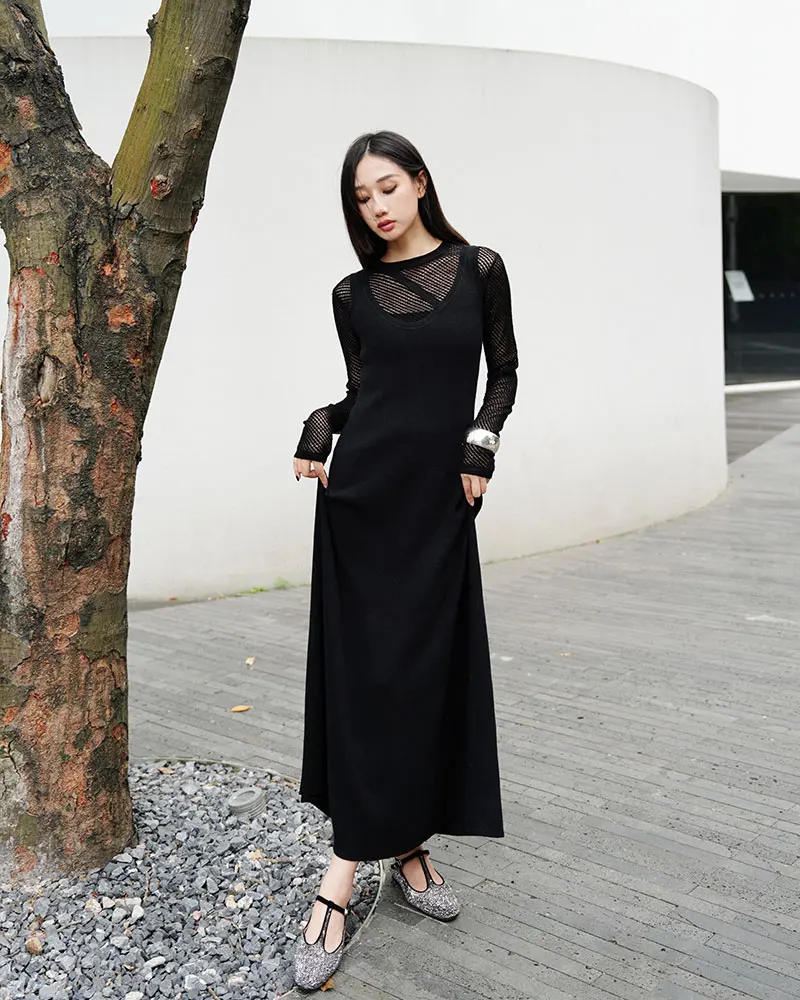 korean formal dresses women Korean Fahsion Evening Party Dress Women Off Shoulder Bow Vintage Midi –  jetechband main image 1