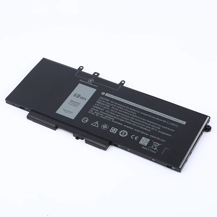 68wh Gjknx Battery For Dell Latitude 5480 5580 5280 5590 5490 E5480  Precision 15 3520 3530 Series - Buy  4cells Notebook Battery Li-ion  Battery Li-polymer Lithium Battery Rechargeable Batteries,For Dell Latitude