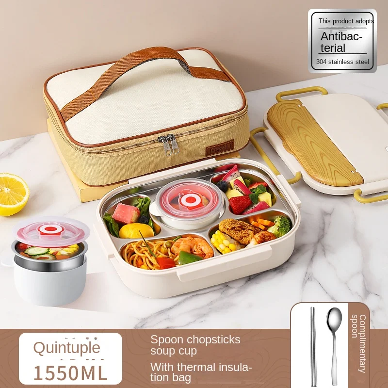 Lunchbox 304 Stainless Steel Thermal Lunch Box For Kids Lunch Box