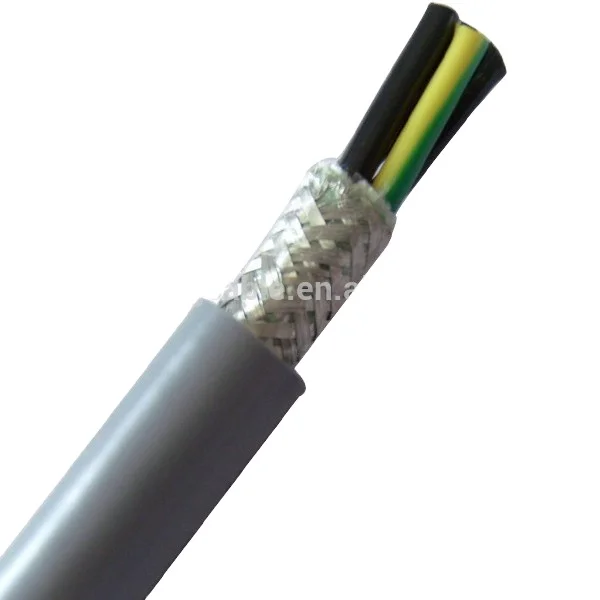 Cable de control Cy apantallado PVC 5 Core 1.0mm