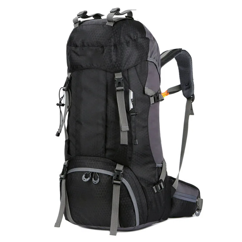 Zaino Da Trekking 60L In Nylon Impermeabile – Ultraleggero E Traspirante, L’alleato Perfetto Per Escursioni E Campeggio!