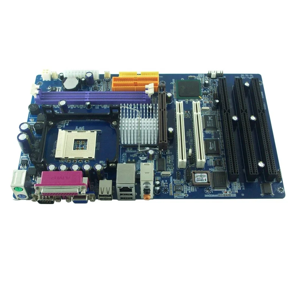 Intel 845GV Chipset with ISA Slots Industrial Motherboard - Main Image