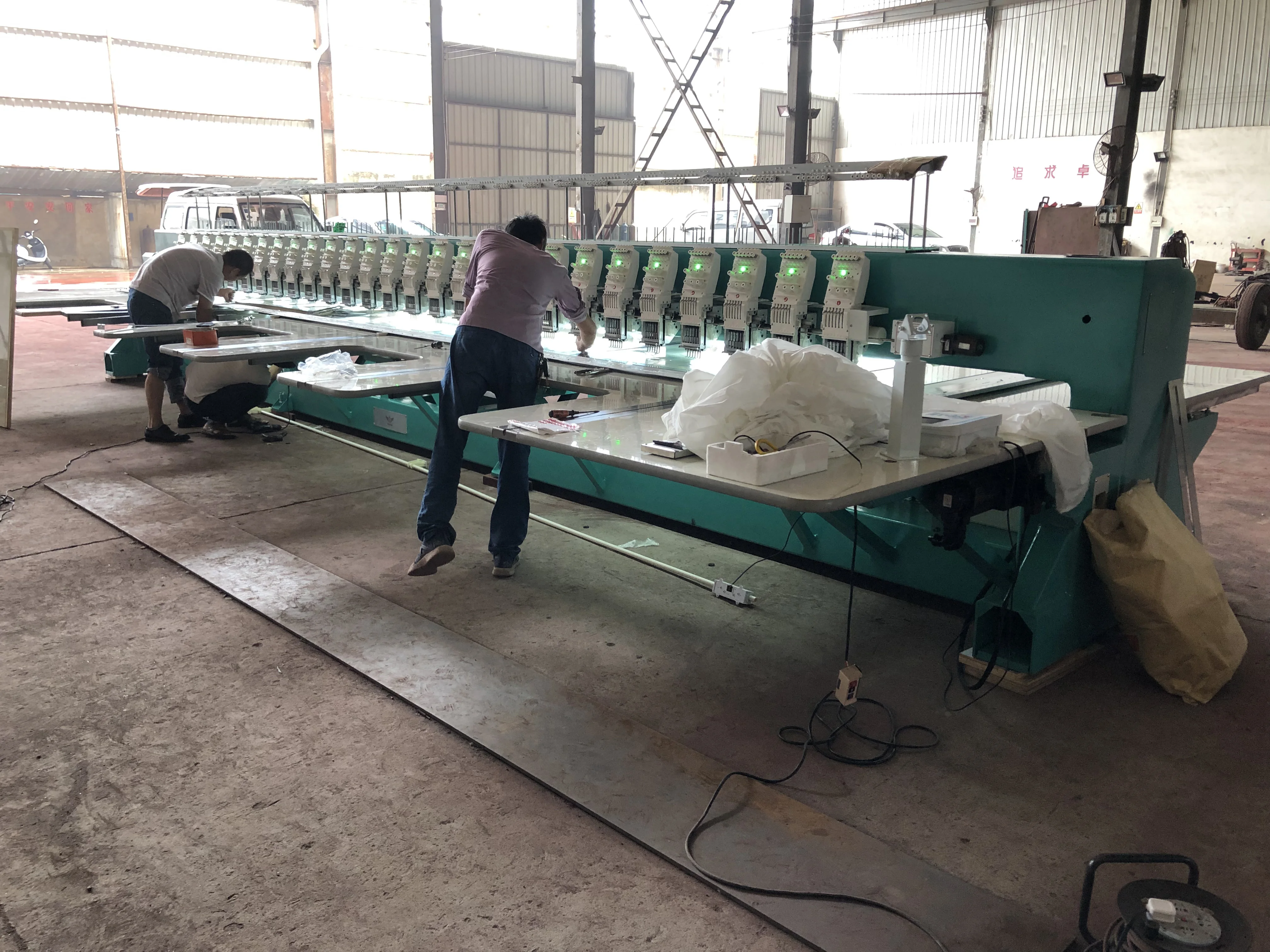 1200RPM High Speed 18 Heads Computerized Tajima Embroidery Machine Price