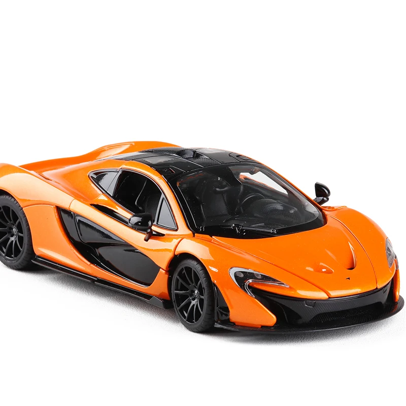 Высокий симулятор 1/24 Dicast Mciaren P1, модель автомобиля, гоночный автомобиль из сплава, игрушки для детей, коллекция игрушек