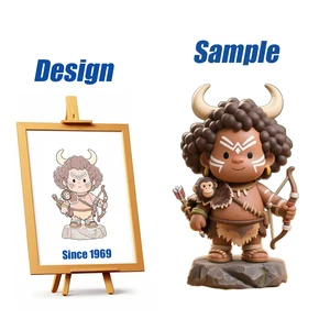 Shengye China Action Figure Toy Manufacturer Custom Primitive PVC Vinyl Hunter Doll Cartoon Plastic Anime Figures Gift Blind Box