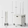 60L Beige avec roue universelle