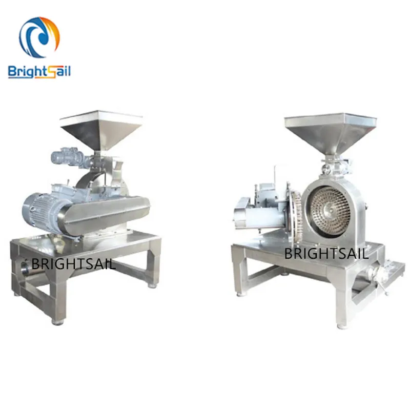 Chocolate Sugar Coffee Cocoa Beans Pin Mill Grinding Machine