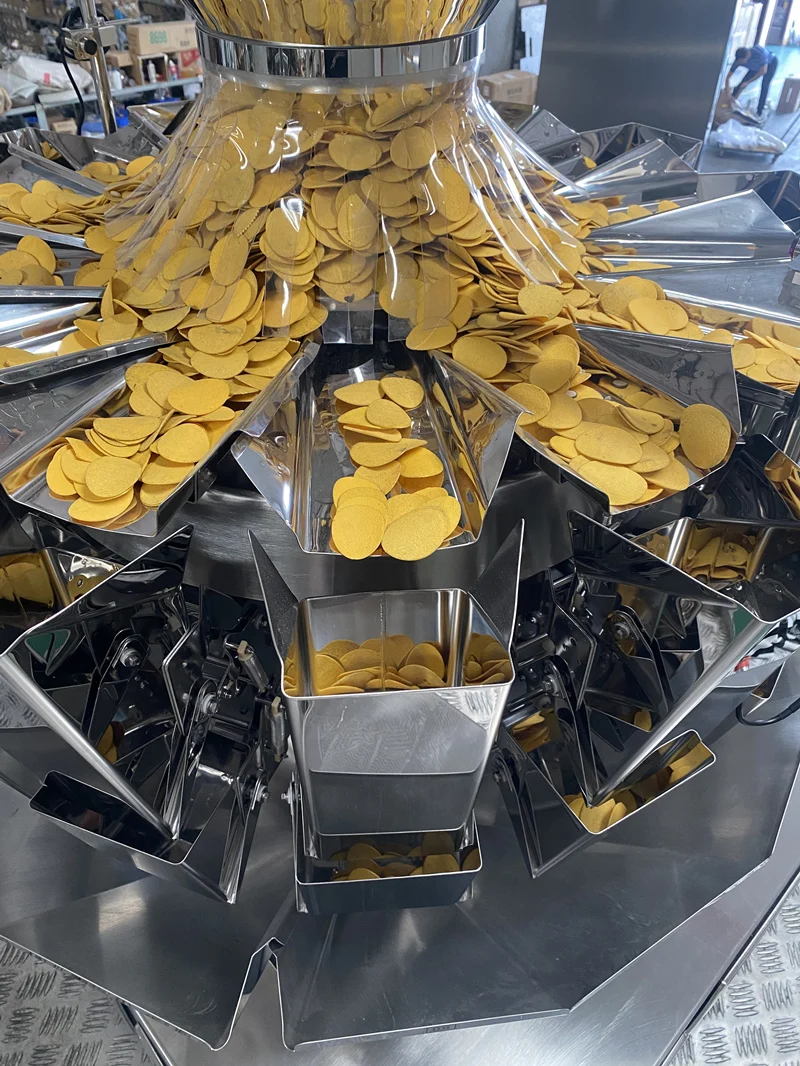 Automatic Multi Head Packing Machine Scale 10/14 Multihead Weigher