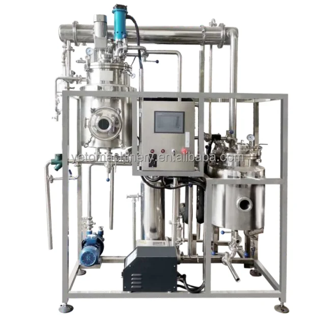 Y-JY-300 крупносерийное производство конопляного масла молекулярной перегонки заводах по производству этанола Cbd системы фермы аромат кадры экстрактор оборудование