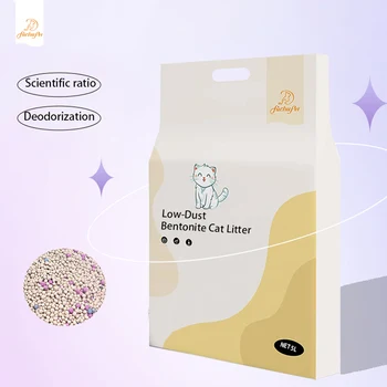 Factory Price Wholesale Apple Scented Ultra Clumping Bentonite Cat Sand