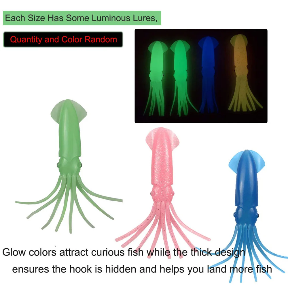 ESCA EFFICACE PESCE E Calamaro Con Corpo Realistico E Caratteristiche