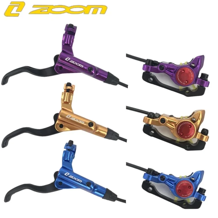 Kit Freins Disque Hydrauliques Zoom HB875 Noir Pour VTT Électrique - Neuf