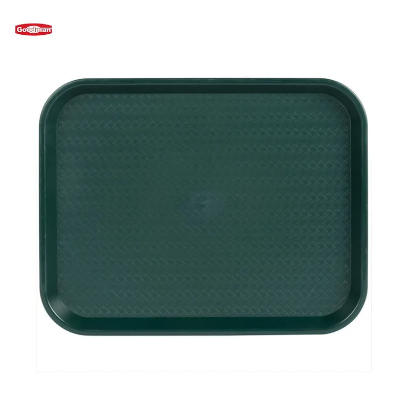 Best Quality Hotel Restaurant Plastic PP Serving Tray Fast Food Trays