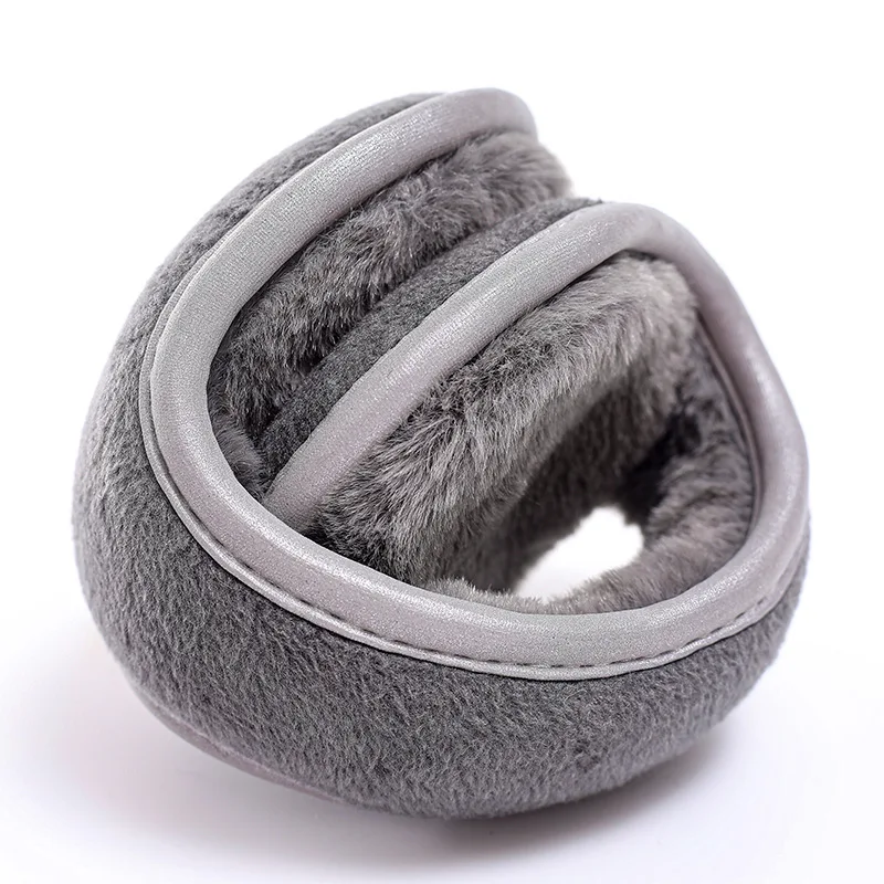 Зимние флисовые складные теплые плюшевые чехлы для ушей верховой езды наушники