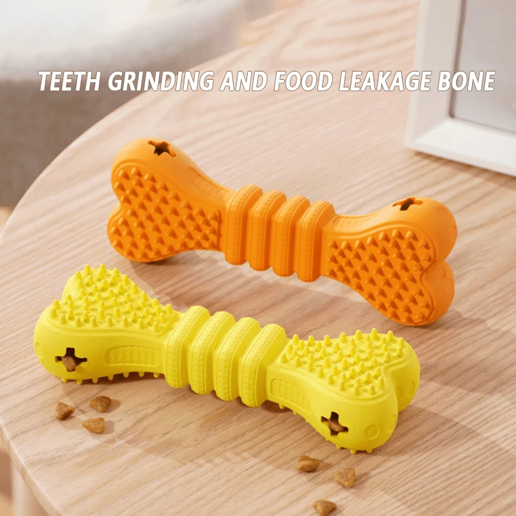 Durable Rubber Tough Chew Bone Interactive Toy Stick Large Pet Chew Toys For Dogs Cats Buy Pet