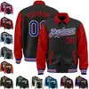 Black and Red Red White Royal Blue