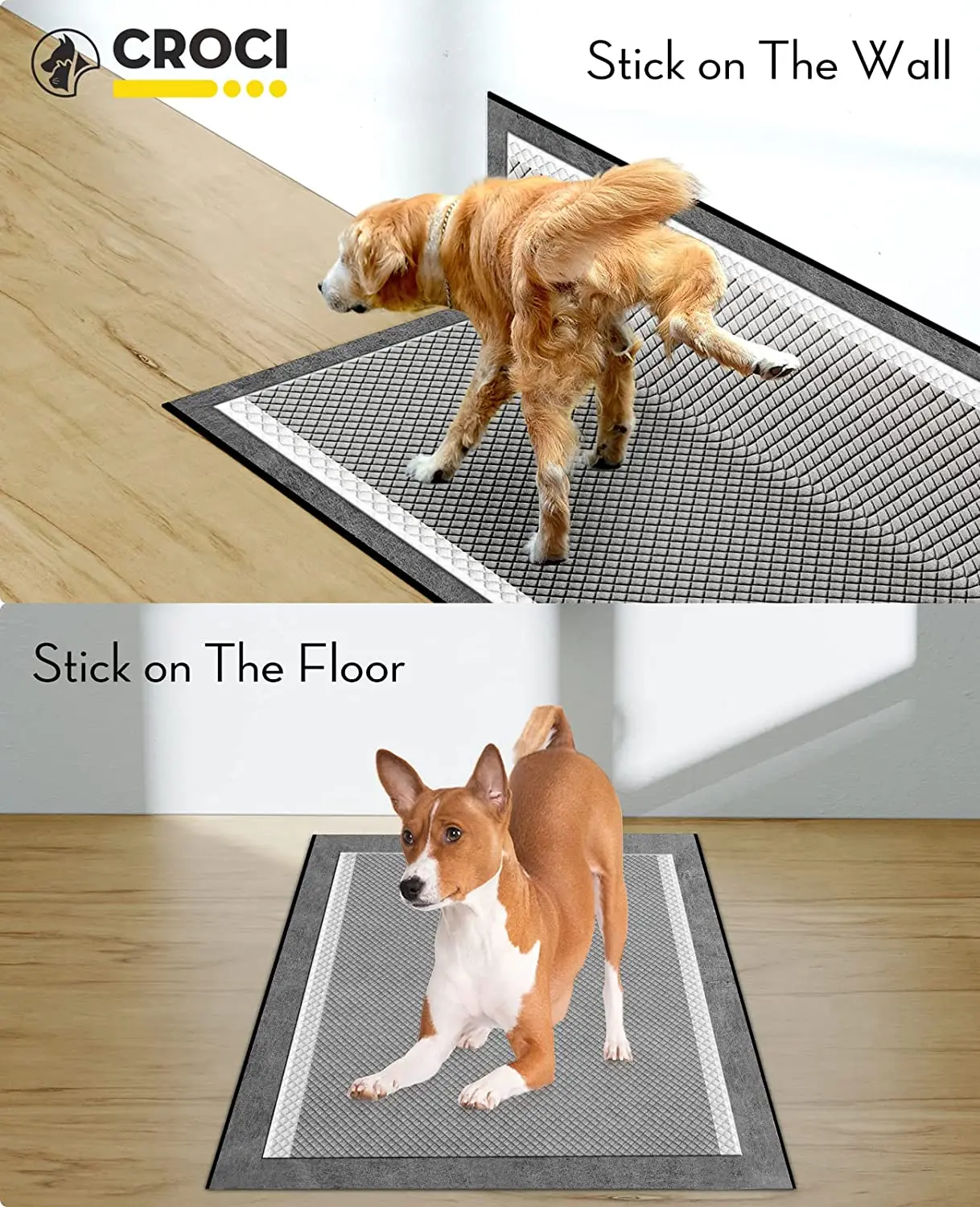 Bamboo Charcoal Urine Absorbent Dog Pee Pad Disposable Puppy Pet