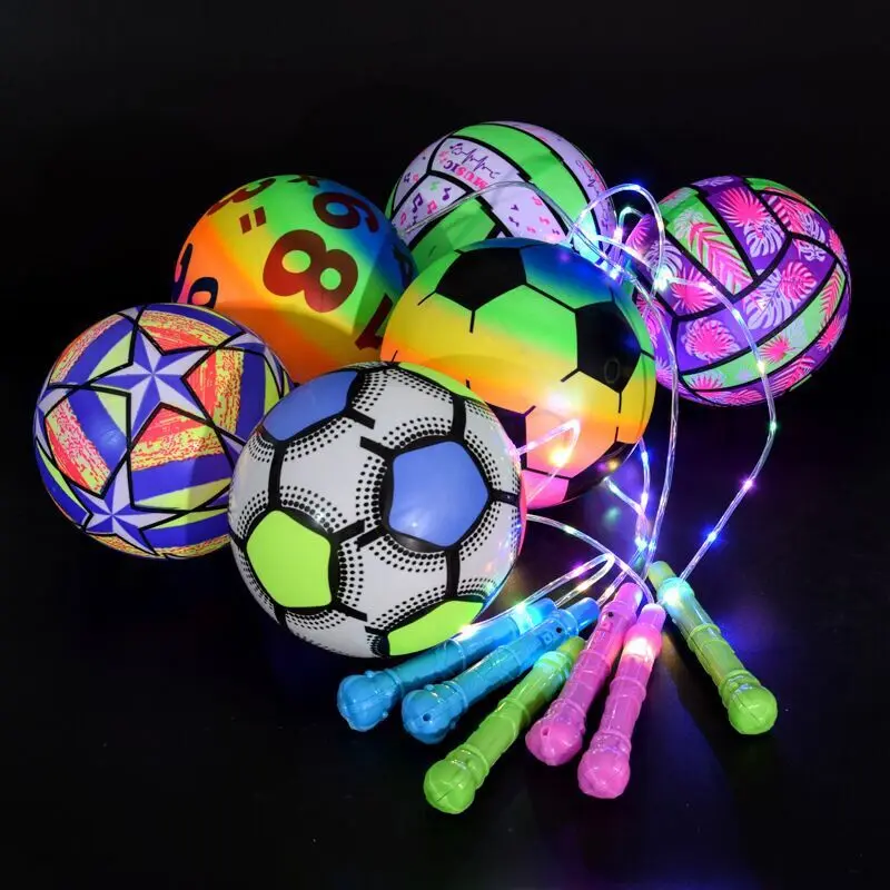 New Light Up Children's Toys Fitness Colorful Portable Luminous