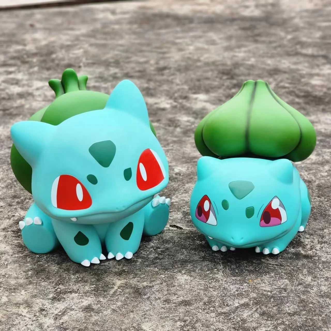 31cm PVC Big Size Pokemoned Bulbasaur Anime Figure for Collection Decoration Model Toys