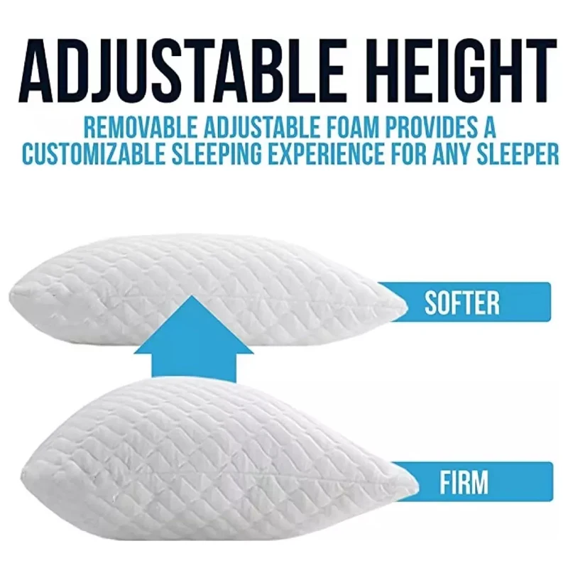 Custom Pillow Memory Foam Bed Orthopedic Pillow Neck Pain Sleeping With