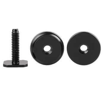 Kaliou 1/4" Single Dual Layer Tripod Mount Screw Flash Hot Shoe Mount Adapter for Camera DSLR Hotshoe Photo Studio Accessory detail image